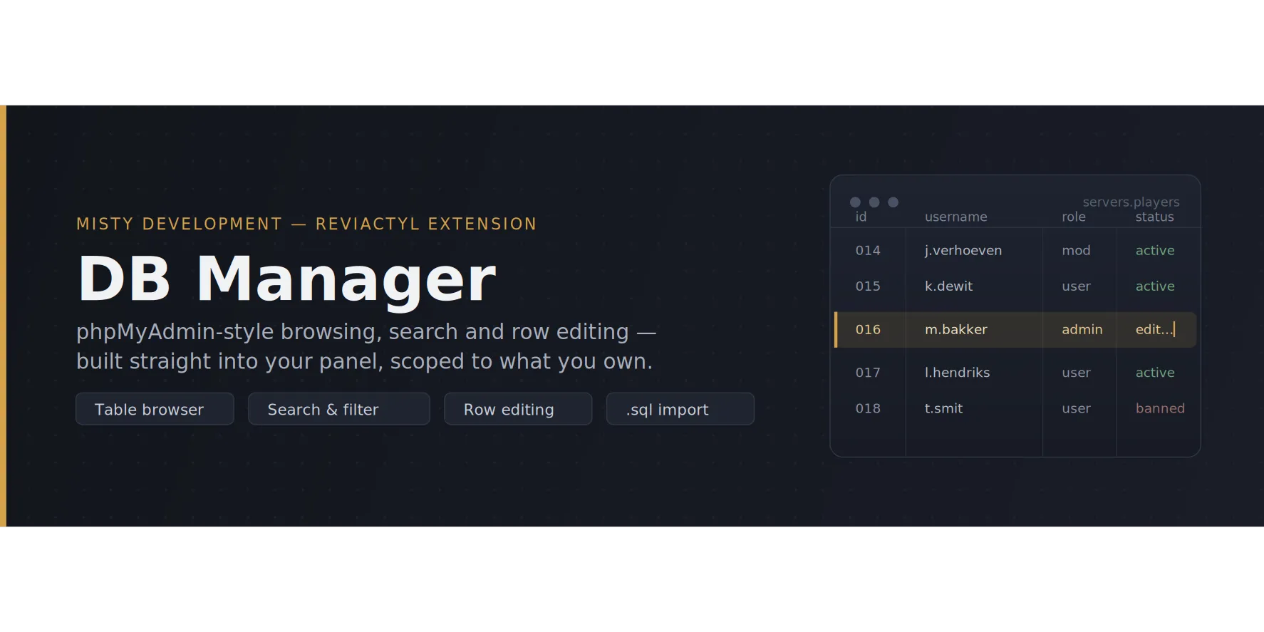 DB-Manager